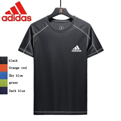 大码M-8XL？准备好库存了吗？2021新款男式快干衣服多色全能青少年运动圆领T恤男款